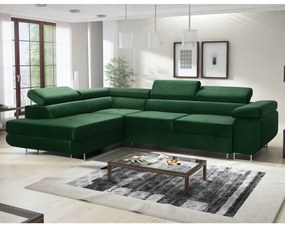 Moderno Meble Pohodlná rohová sedačka Avesta s opierkami hlavy