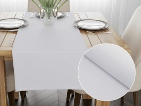 Biante Dekoračný behúň na stôl BKS-408 Studená svetlo sivá 35x140 cm