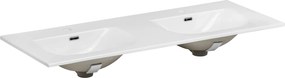 Závesná skrinka Nordic Sky so zápustnými umývadlami 120 cm dub cremona