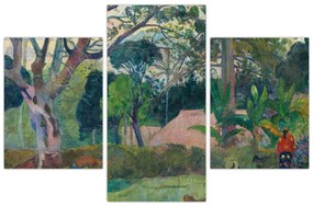 Obraz - Paul Gauguin, Te raau rahi (The Big Tree), reprodukcia (90x60 cm)