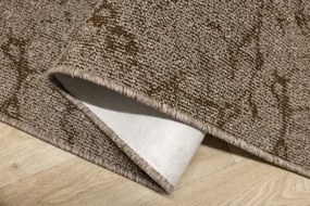 Metrážny koberec Marble 90 mramor, hnedý / béžový
