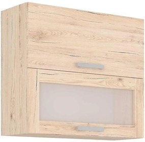 Skrinka do kuchyne Karolina dub bordeaux 80GUS-72