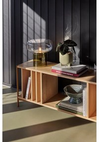 Zelená sklenená stolná lampa Crave - Hübsch