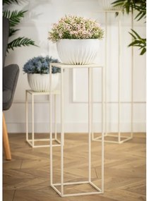 Stojan na kvety 70x24 cm krémová