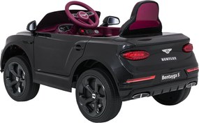 Ramiz Detské elektrické autíčko Bentley Bentayga S čierne