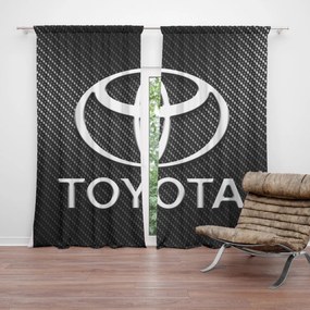 Sablio Záves Toyota Carbon: 2ks 140x250cm
