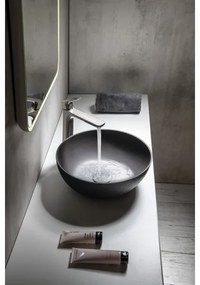 Sapho - Umývadlo na dosku FORMIGO pr. 39 cm betón/antracit