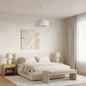 Brilagi - Závesné svietidlo na lanku WABI SABI 1xE27/40W/230V priemer 42 cm biela
