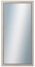 DANTIK - Zrkadlo v rámu, rozmer s rámom 60x120 cm z lišty PROVENCE biela (2652)