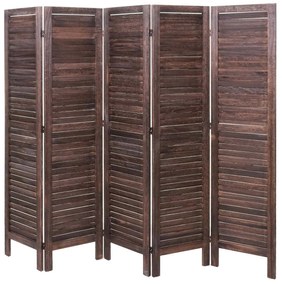Paraván Shabby vintage G30 - 170 x 200 cm - Hnedá