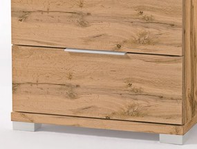 Nočný stolík Samson, dub wotan