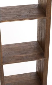 Knižnica z mangového dreva v prírodnej farbe 95x190 cm Sondrio – Light &amp; Living
