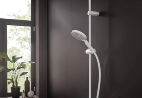 Hansgrohe Raindance Select S, Showerpipe 240 1jet PowderRain s termostatom, matná biela, HAN-27633700