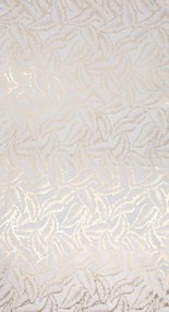 EUROFIRANY ZATEMŇOVACÍ ZÁVES NA KRÚŽKOCH MILENA 140X250 CM LISTY