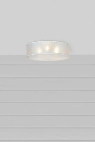 Biele stropné svietidlo s textilným tienidlom Haru – Markslöjd