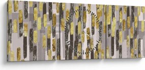 Obraz - Moderná dekorácia (s hodinami) (90x30 cm)