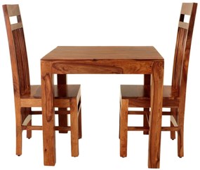 furniture-nabytek.cz - Jedálenský set pre 2 osoby Gani z indického masívu palisander