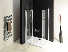 Gelco, ONE sprchové dvere s pevnou časťou1100 mm, číre sklo, GO4811