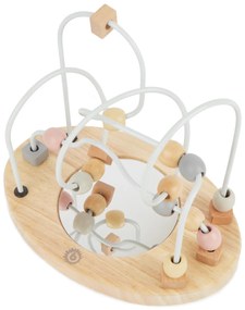 Bieco - Motorický labyrint so zrkadielkom – ružový