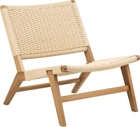 Kreslo s výpletom v prírodnej farbe Carson – Actona