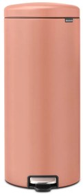 Nášľapný oceľový odpadkový kôš v lososovej farbe 30 l NewIcon – Brabantia
