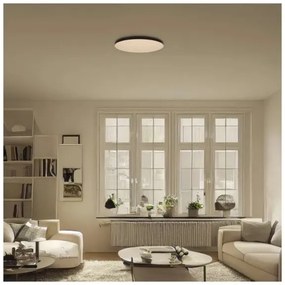 LED Kúpeľňové stropné svietidlo LED/18W/230V 3000/4000/5700K IP55 čierna