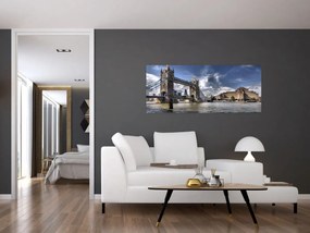 Obraz - Tower Bridge v Londýne (120x50 cm)