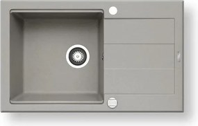 Pyramis 70083801 - Kuchynský drez SPARTA PLUS LUX 78x48 cm granit/sivá