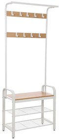 Vešiakový stojan s botníkom VASAGLE HSR40W