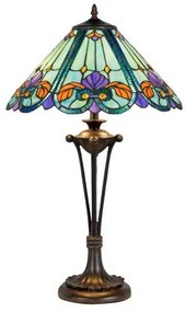 Solná Tiffany lampa VIOLET 61*Ø40 2*E28