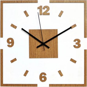 Tiché štvorcové hodiny do obývačky, spálne aj kancelárie| SENTOP IA-226-S