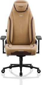 Herná stolička látková hnedá, Normal: Diablo X.Eye Prime Camel Brown