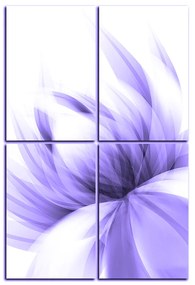 Obraz na plátne - Elegantný kvet - obdĺžnik 7147VD (120x80 cm)