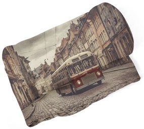 Sablio Deka Historický autobus - 190x140 cm