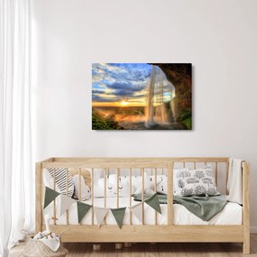Obraz - Vodopád (90x60 cm)
