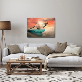 Obraz - Život vo fľaši (70x50 cm)