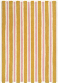 Ručne tuftovaný vlnený koberec's nízkym vlasom Hille