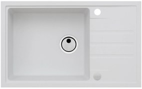 ALVEUS CZ INTERMEZZO 130/11 - bílý (780x480mm)jed. sifon F