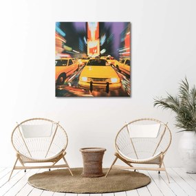 Obraz na plátně New York City Taxi - 50x50 cm