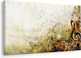Obraz - Sila hudby (90x60 cm)