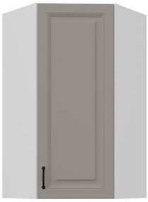 Skrinka do kuchyne Stilo claygrey/biely 60x60 GN-108 1F (45°)