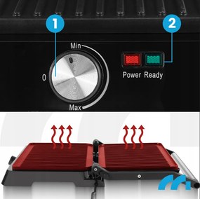 Elektrický gril a sendvičovač MalTec SM3000W 2200W