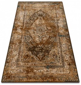 Vlnený kusový koberec Nuri hnedý 200x300cm