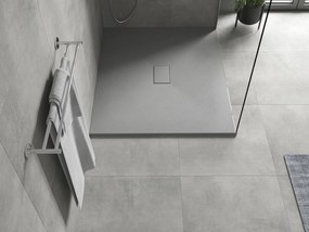 Sprchová SMC vanička MEXEN HUGO 100x130 cm - šedá, 42611013