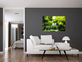 Obraz - Indonézske vodopády (90x60 cm)