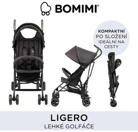 Bomimi LIGERO golfky (6m-15kg)  ANTHRACITE melange