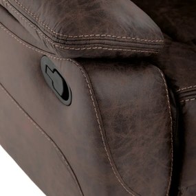 Polohovacie kreslo hnedé TV-4092 BR3