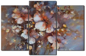 Obraz na plátne - Kvet mandlí, reprodukcia ručnej maľby 1273C (105x70 cm)