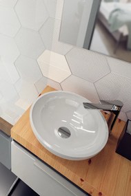 Laveo Raila, vysoká umývadlová batéria stojanková h-250, chrómová, LAV-BLL_02ND