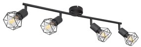 Brilagi - Bodové svietidlo CAGE 4xE14/40W/230V 54802S-4-OEM